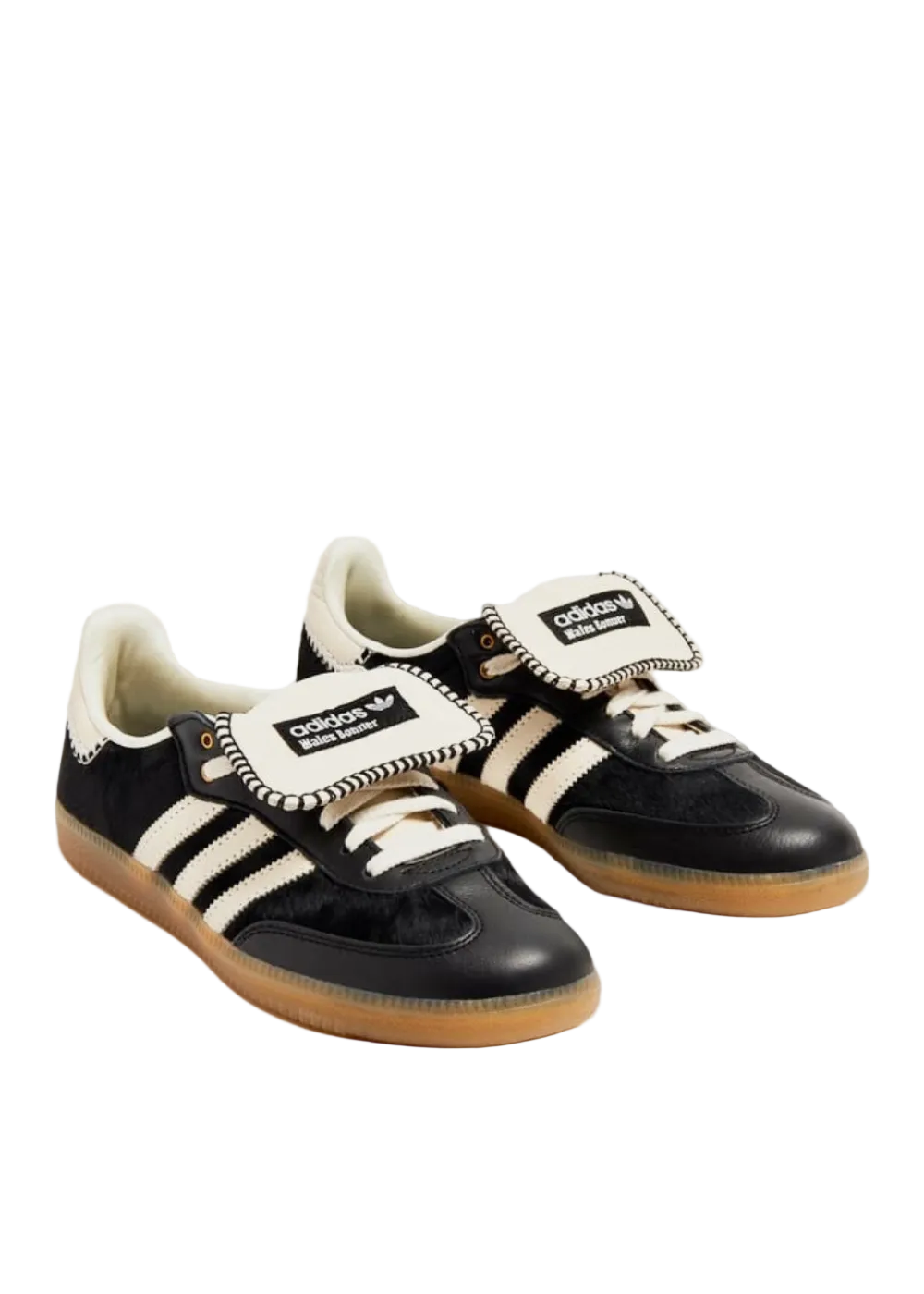 Adidas Wales Bonner Samba Pony Tonal Low 'Core Black'
