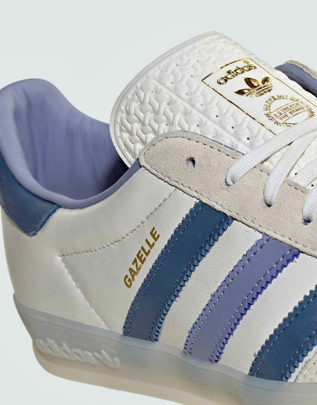 Adidas Gazelle Indoor "White-Preloved Ink Mel-Off White"