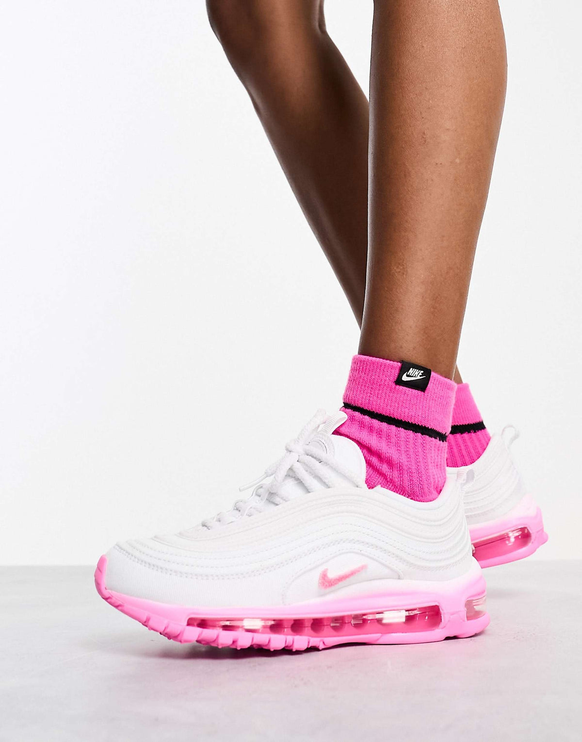 Nike Women's Air Max 97 SE "Chenille Swoosh - Pink Foam"