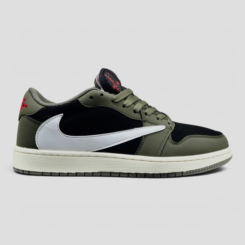Nike Air Jordan 1 Low x Travis Scott "Black - Olive"