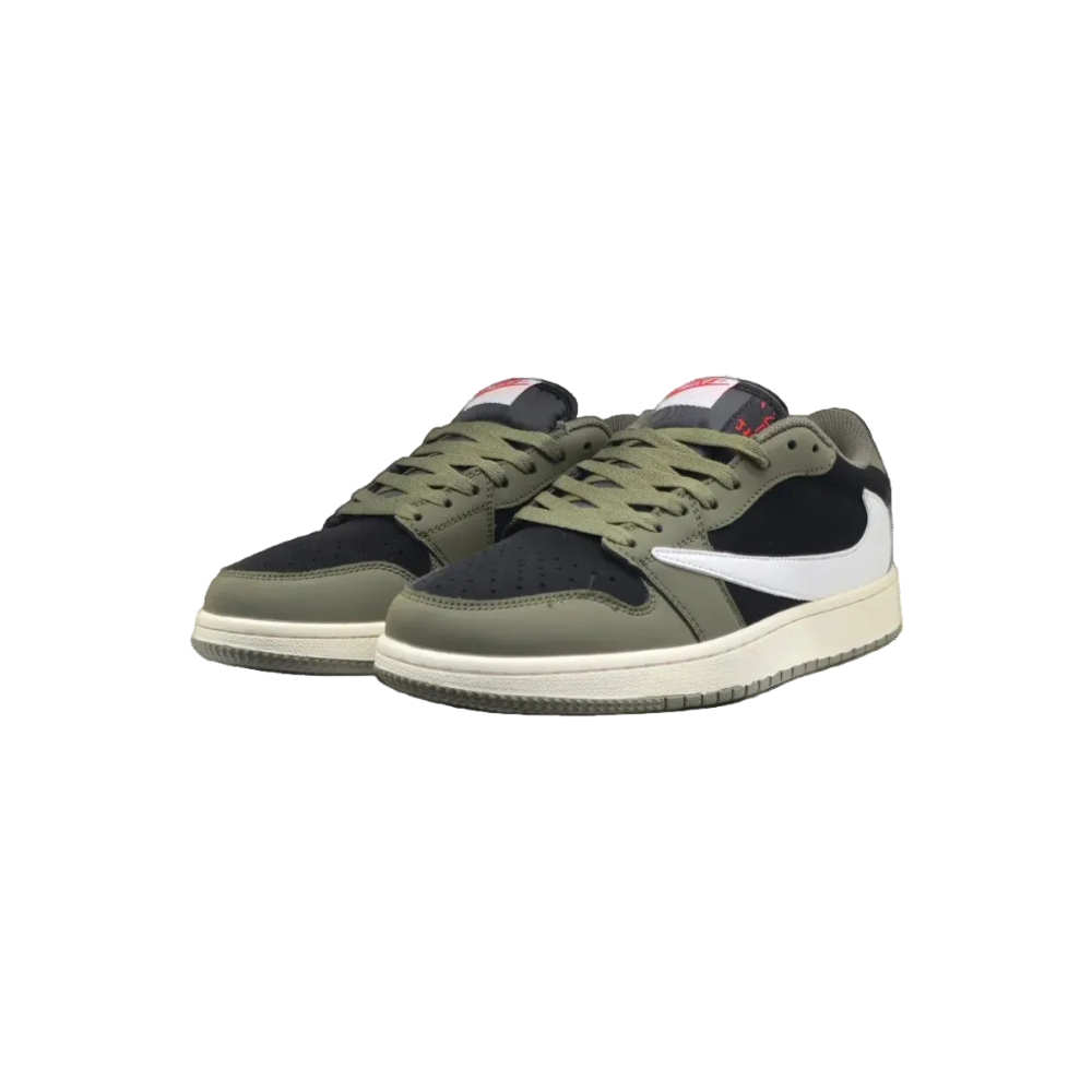 Nike Air Jordan 1 Low x Travis Scott "Black - Olive"
