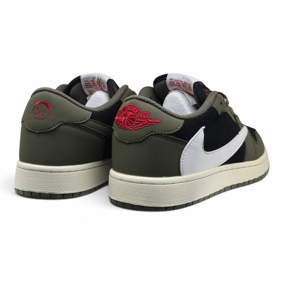 Nike Air Jordan 1 Low x Travis Scott "Black - Olive"