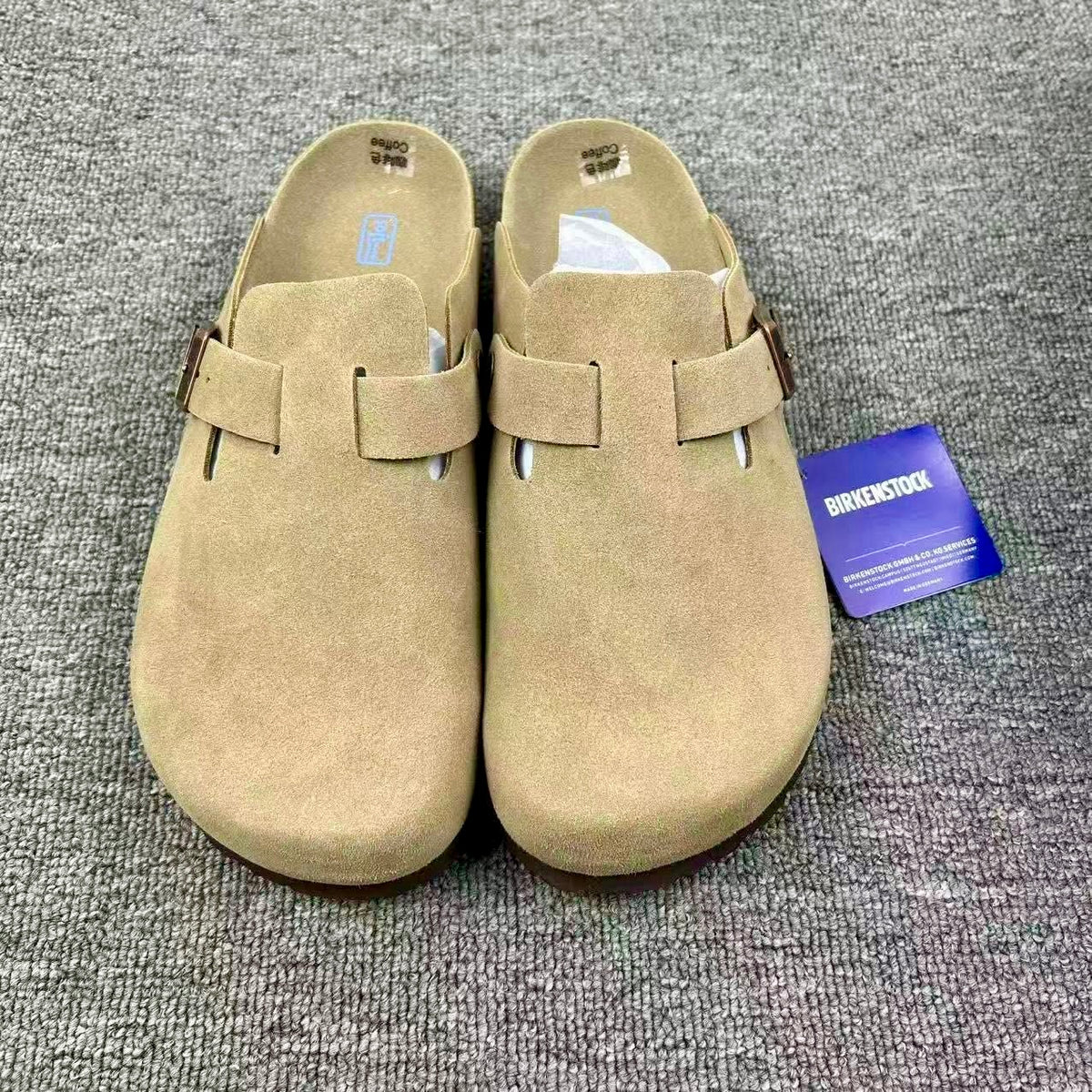 Birkenstock Boston Suede Leather Clog