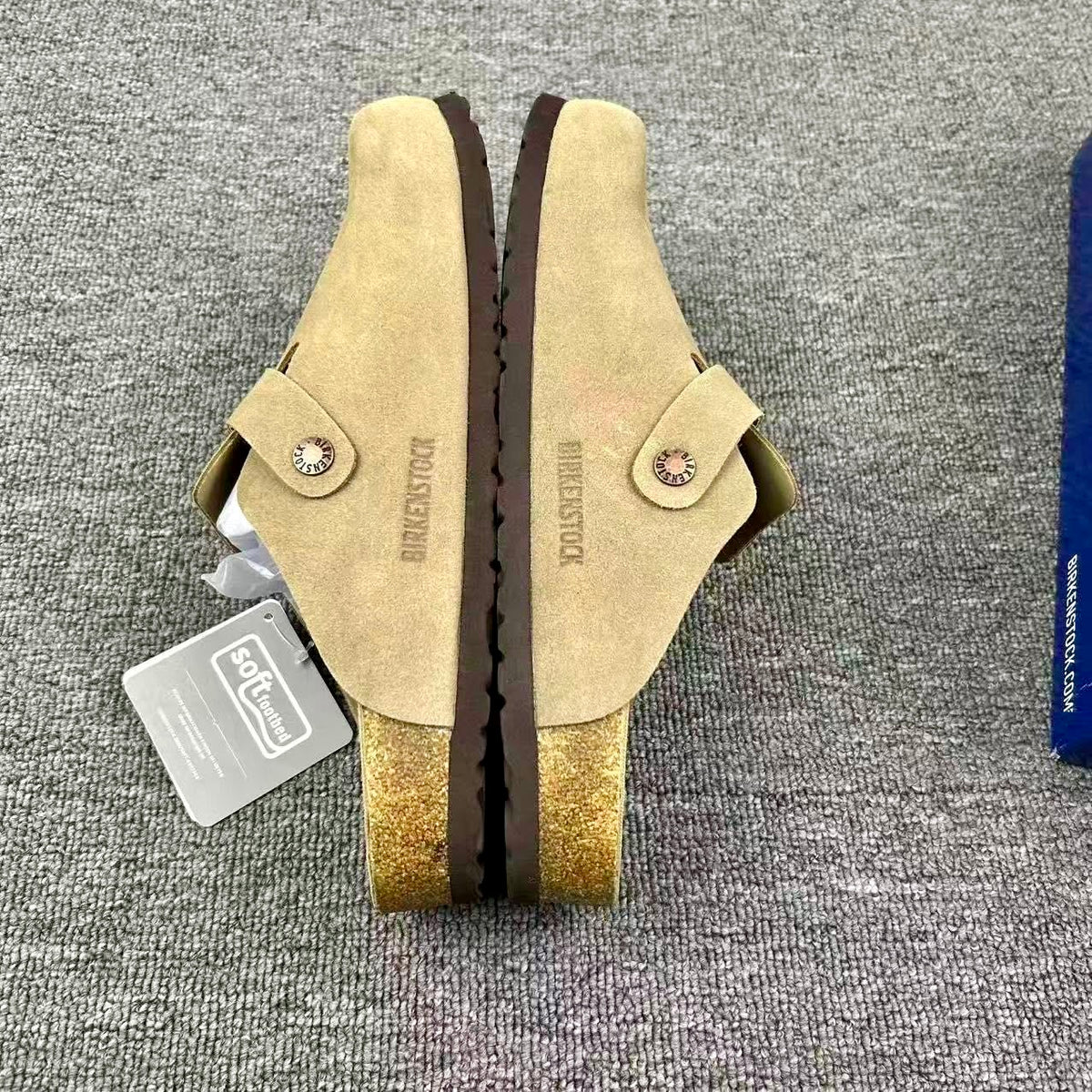 Birkenstock Boston Suede Leather Clog