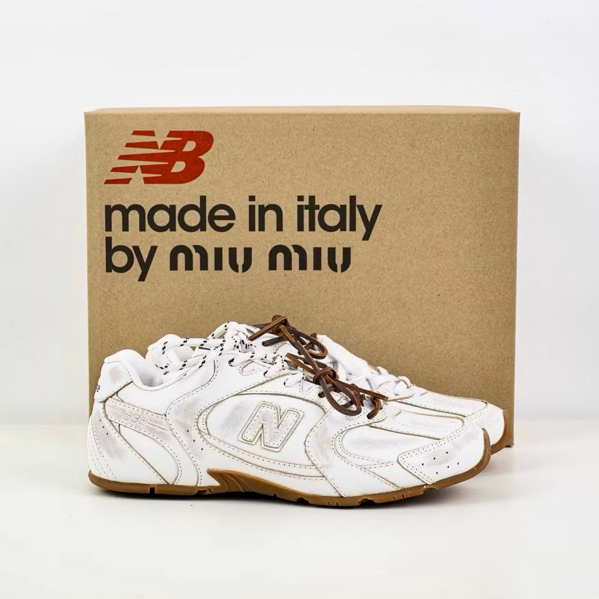 New Balance Miu Miu 530SL 'White Leather'
