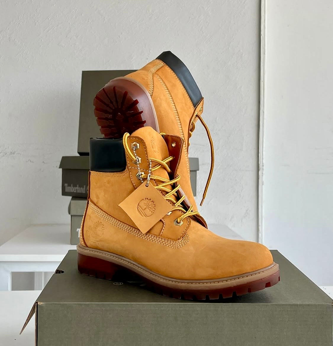 Timberland 6″ Premium Waterproof Boot – Wheat