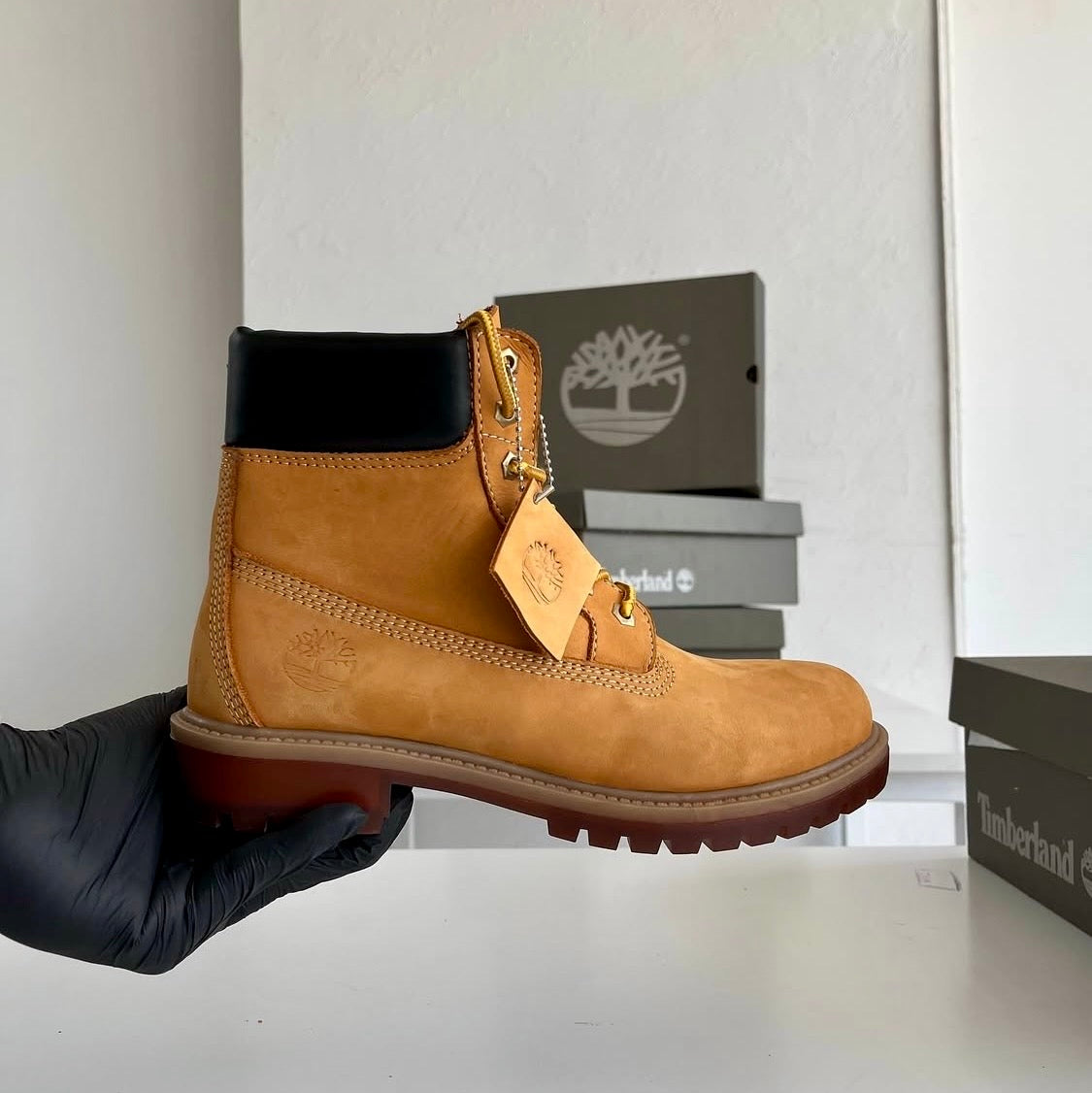 Timberland 6″ Premium Waterproof Boot – Wheat