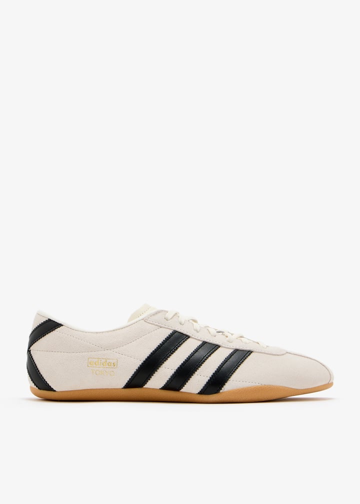 Adidas Tokyo "Off White-Core Black - Gold Metallic"