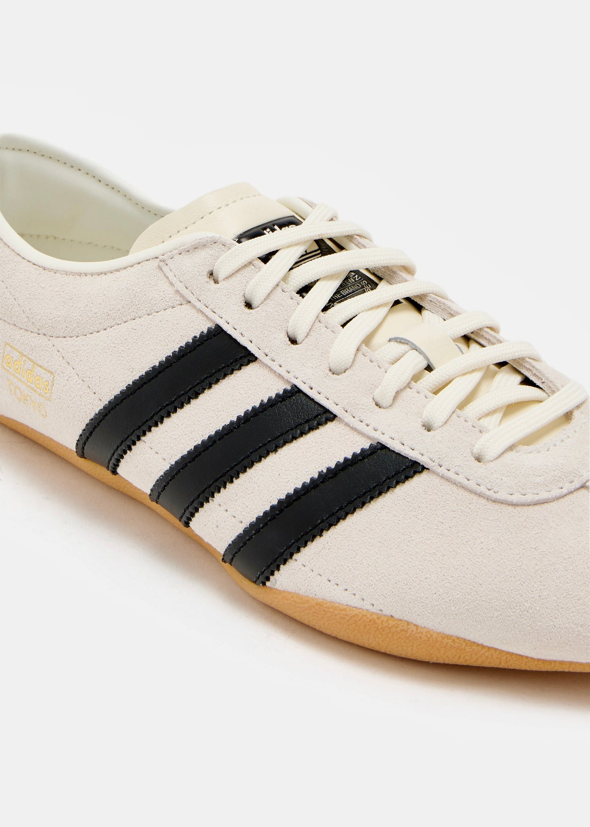 Adidas Tokyo "Off White-Core Black - Gold Metallic"