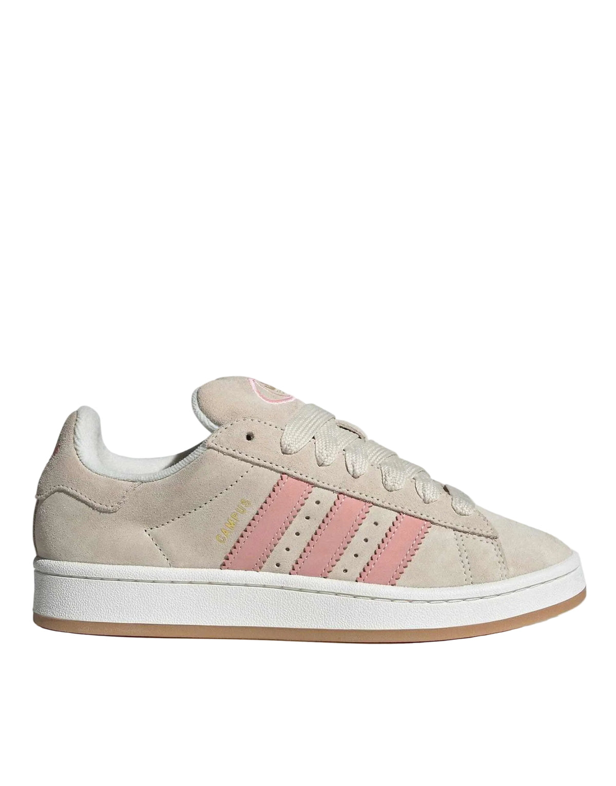Adidas Campus 00s "Cream White-Wonder Mauve-Glow Pink"