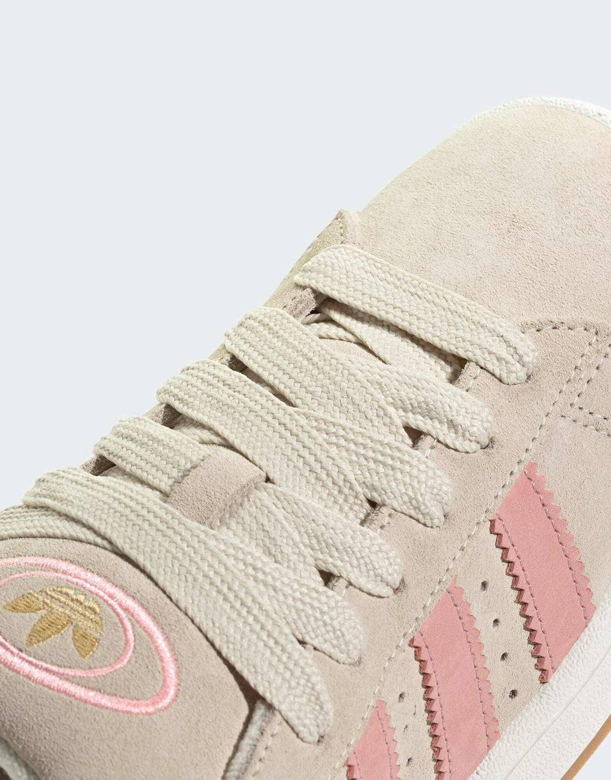 Adidas Campus 00s "Cream White-Wonder Mauve-Glow Pink"