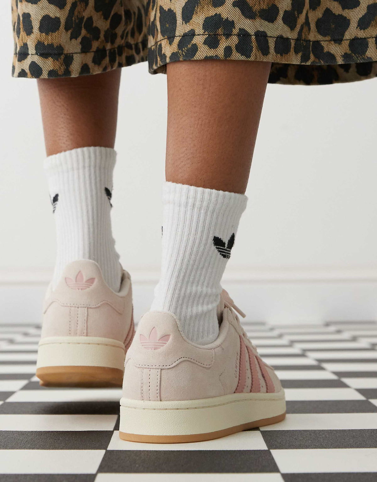 Adidas Campus 00s "Cream White-Wonder Mauve-Glow Pink"