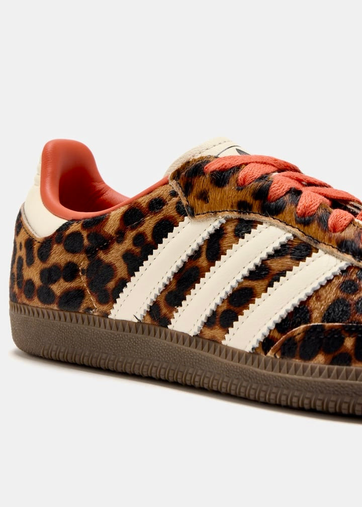 Adidas Samba OG "Leopard Pack - Preloved Red"