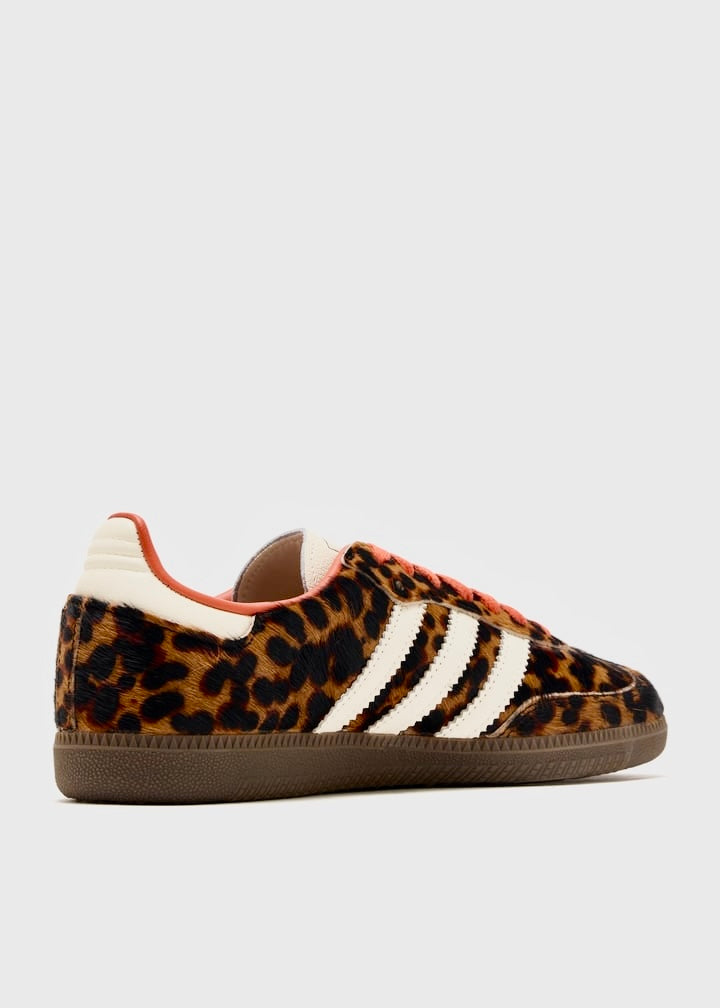 Adidas Samba OG "Leopard Pack - Preloved Red"