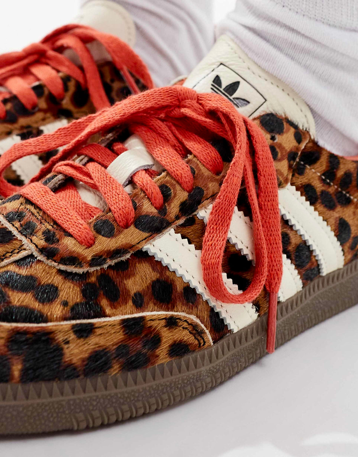 Adidas Samba OG "Leopard Pack - Preloved Red"