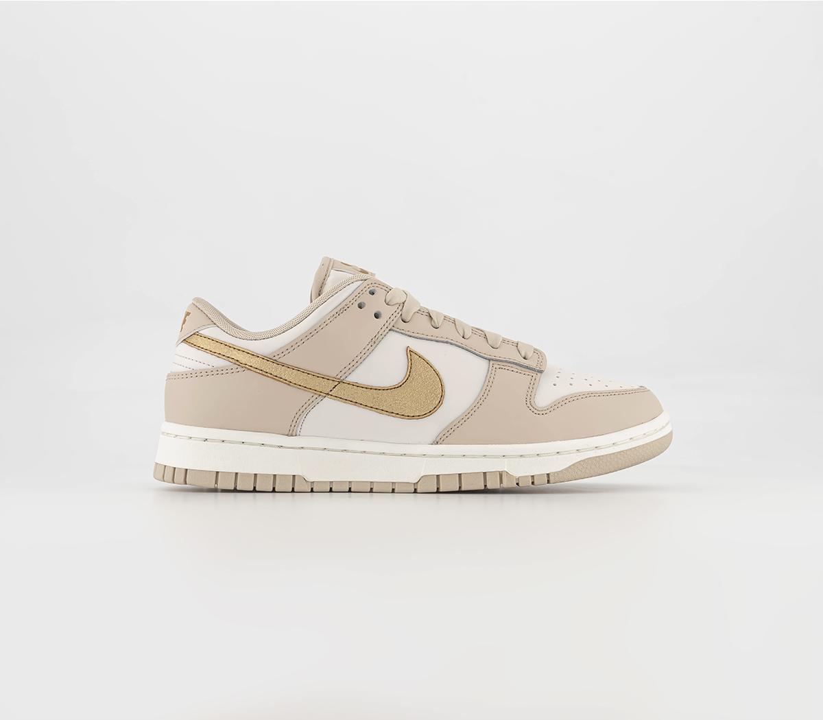 Nike Dunk Low
"Phantom Metallic Gold"