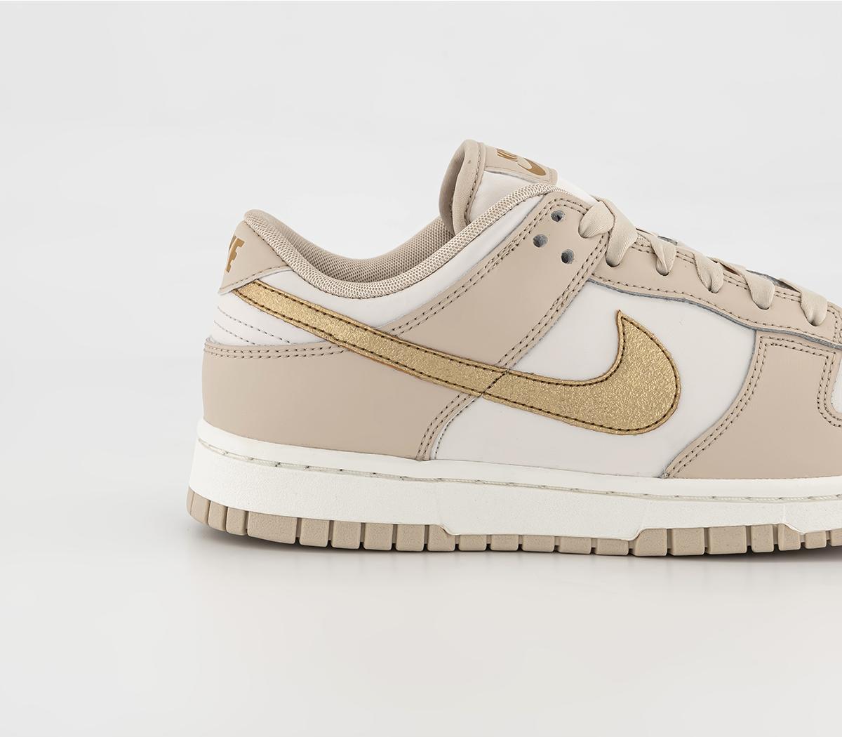 Nike Dunk Low
"Phantom Metallic Gold"