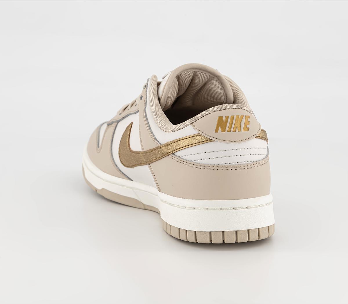 Nike Dunk Low
"Phantom Metallic Gold"