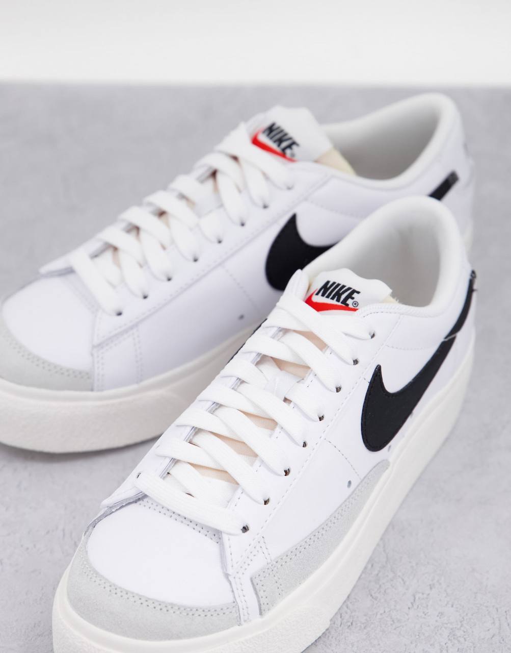 Nike Blazer Low Platform "White-Black"