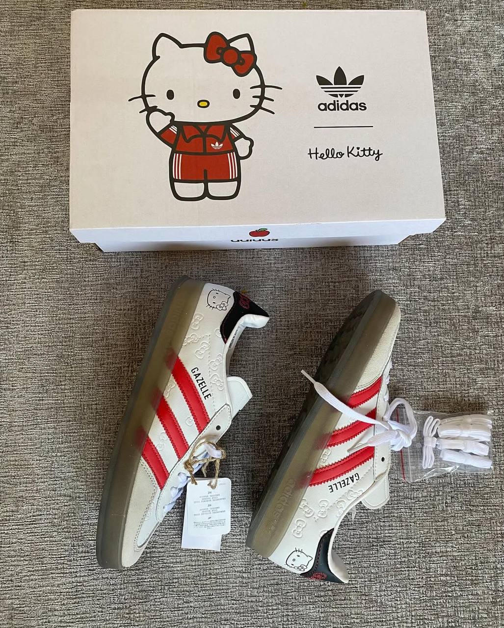 Adidas Hello Kitty Gazelle Indoor "50th Anniversary"