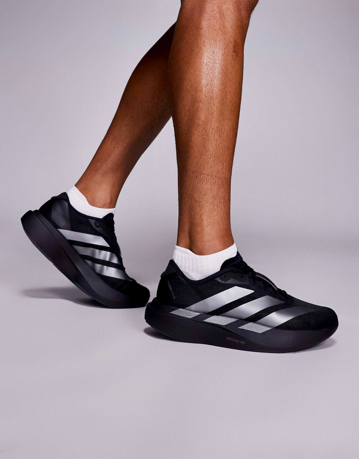 Adidas Adizero Evo SL "Black & iron Metallic"