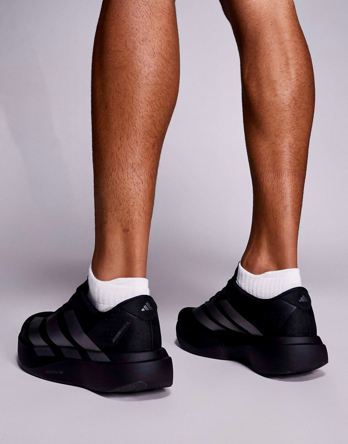 Adidas Adizero Evo SL "Black & iron Metallic"