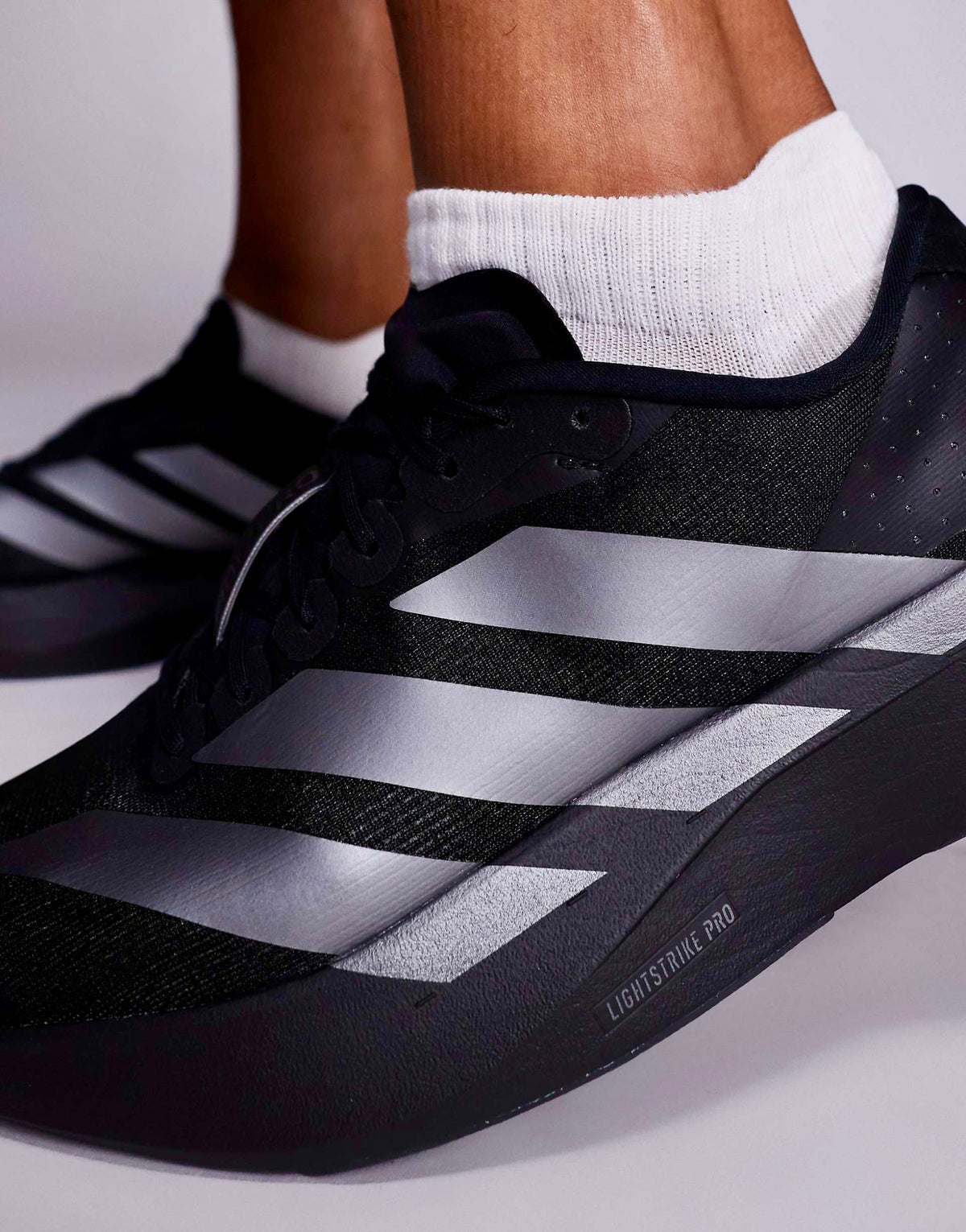 Adidas Adizero Evo SL "Black & iron Metallic"