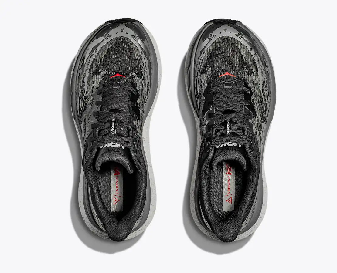 Hoka Stinson 7 in the "Black - Outer Orbit"