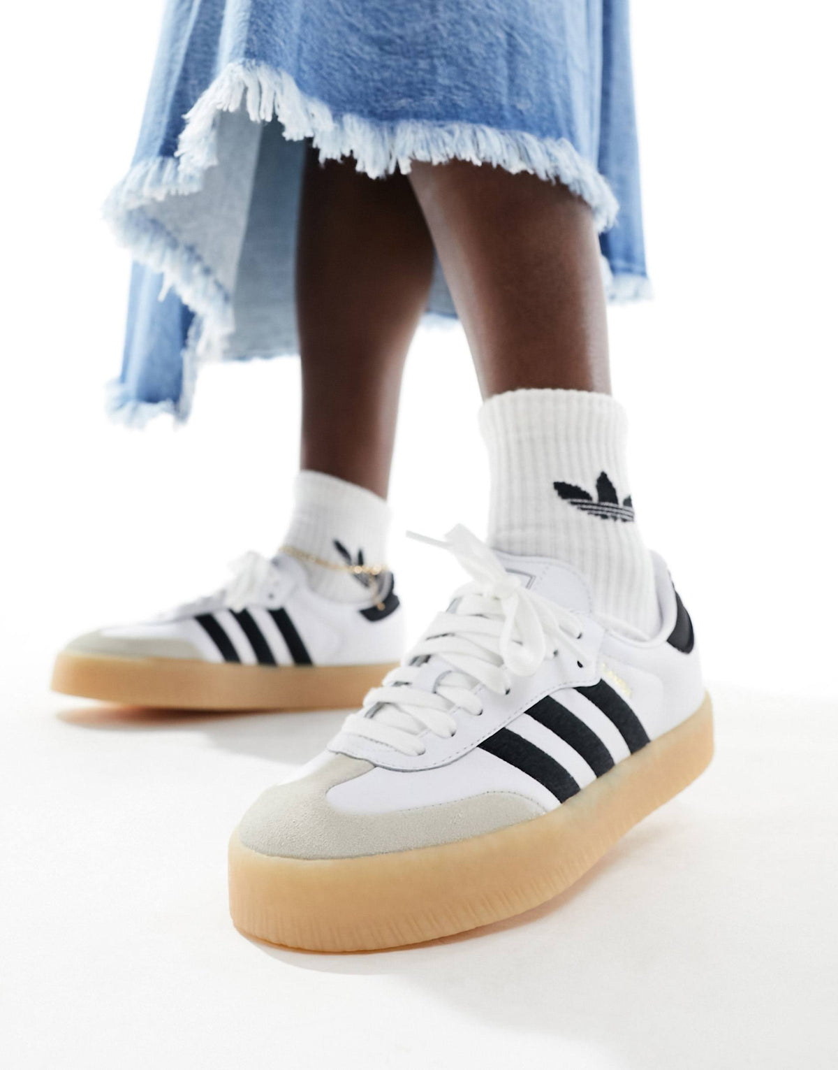Adidas Samba "White & Black"