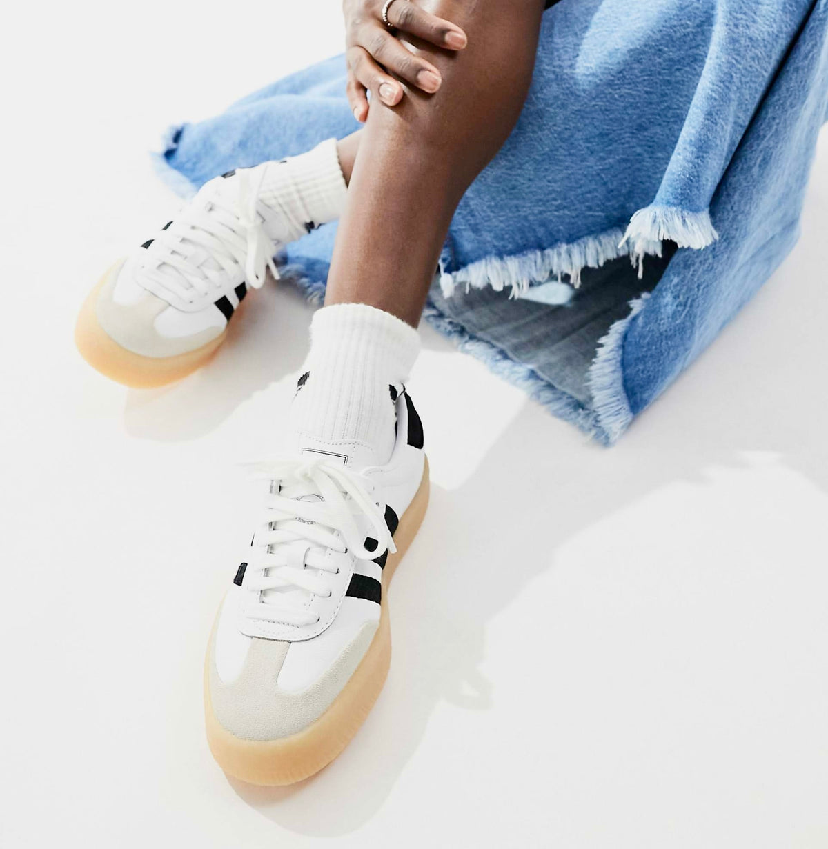 Adidas Samba "White & Black"
