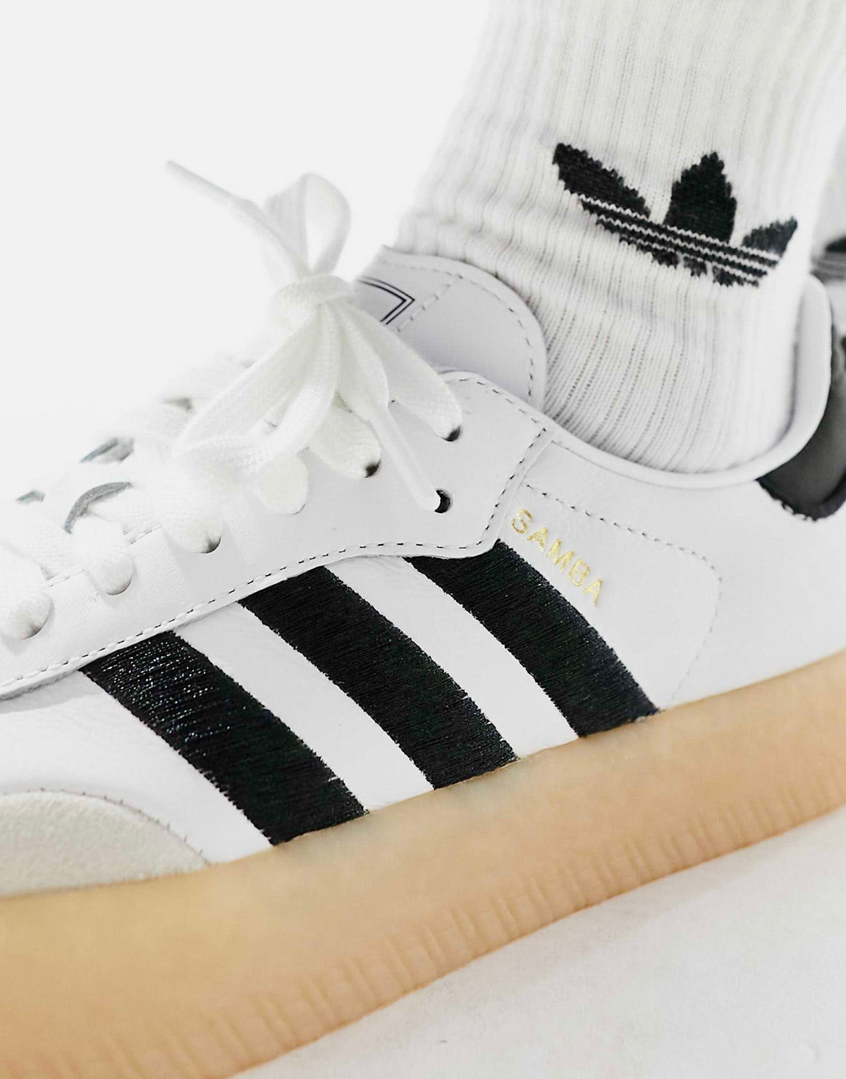 Adidas Samba "White & Black"