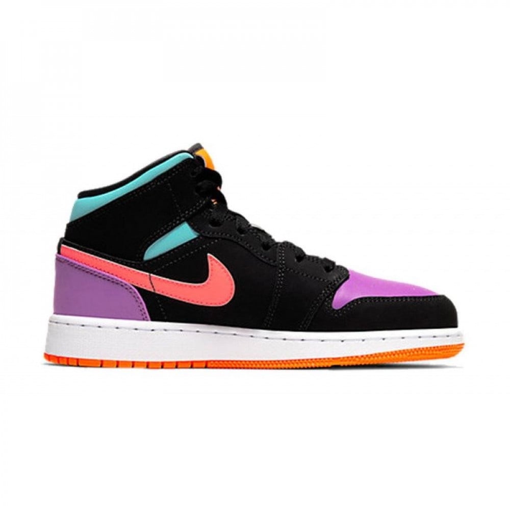 Nike Air Jordan 1 Mid GS "Multi-Color"