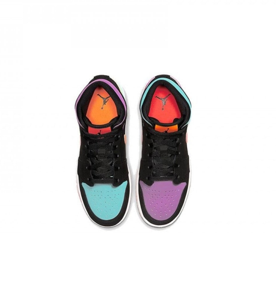 Nike Air Jordan 1 Mid GS "Multi-Color"