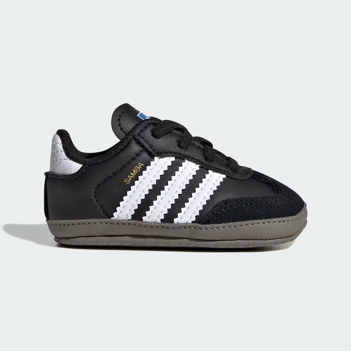 Adidas Samba shoes designed for children "Core Black"
