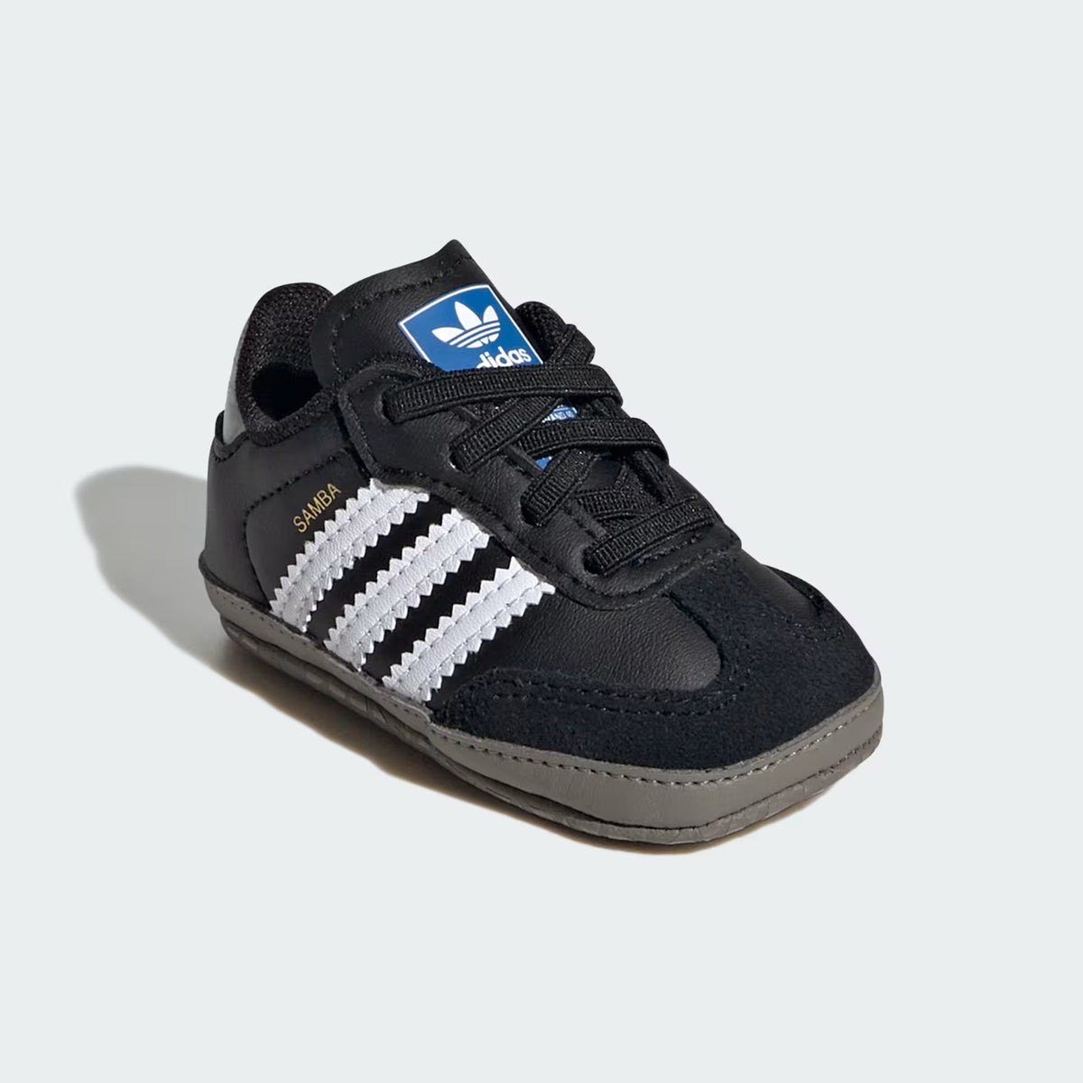 Adidas Samba shoes designed for children "Core Black"