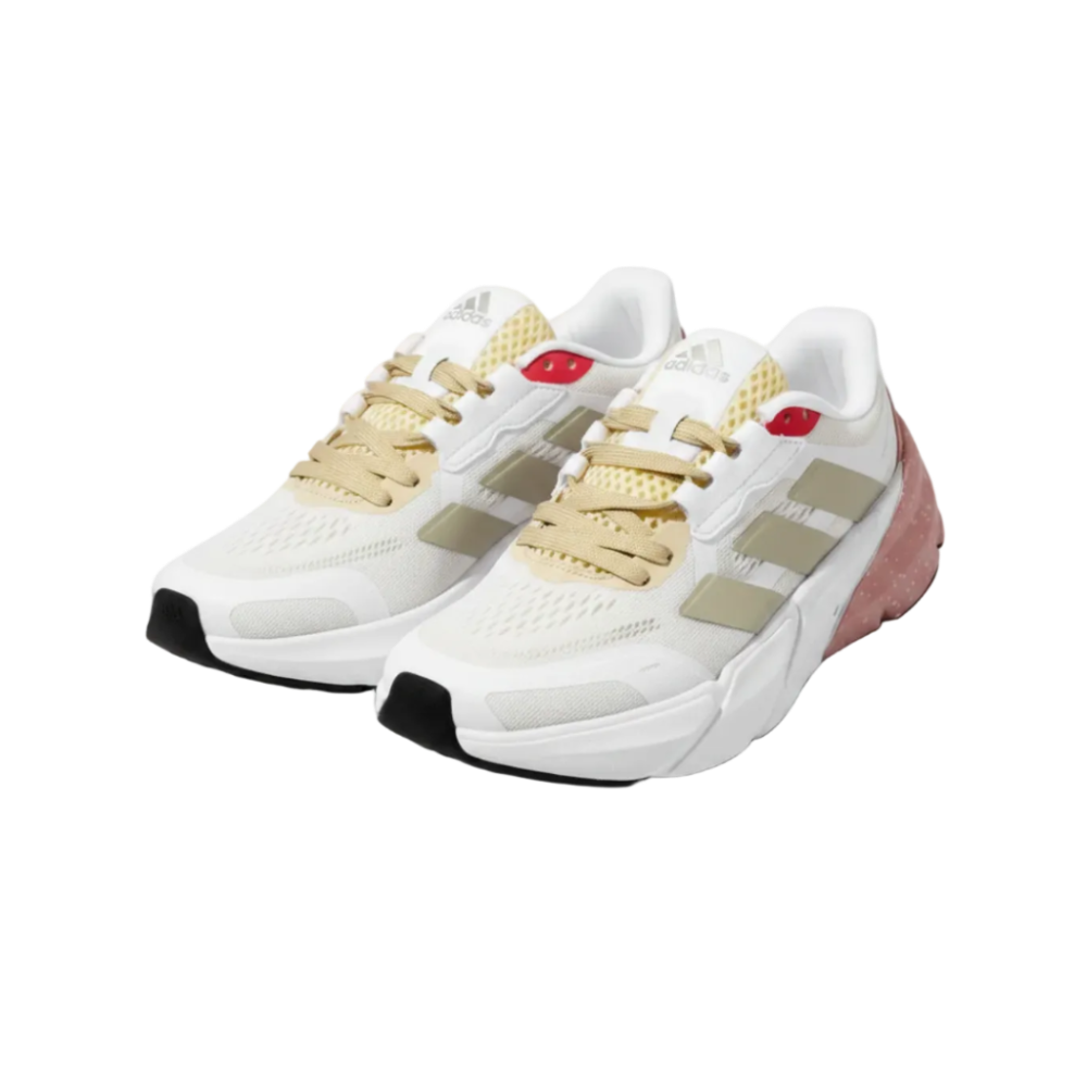 Adidas Adistar "Ecru Tint-Silver Metallic-Light Flash Orange"