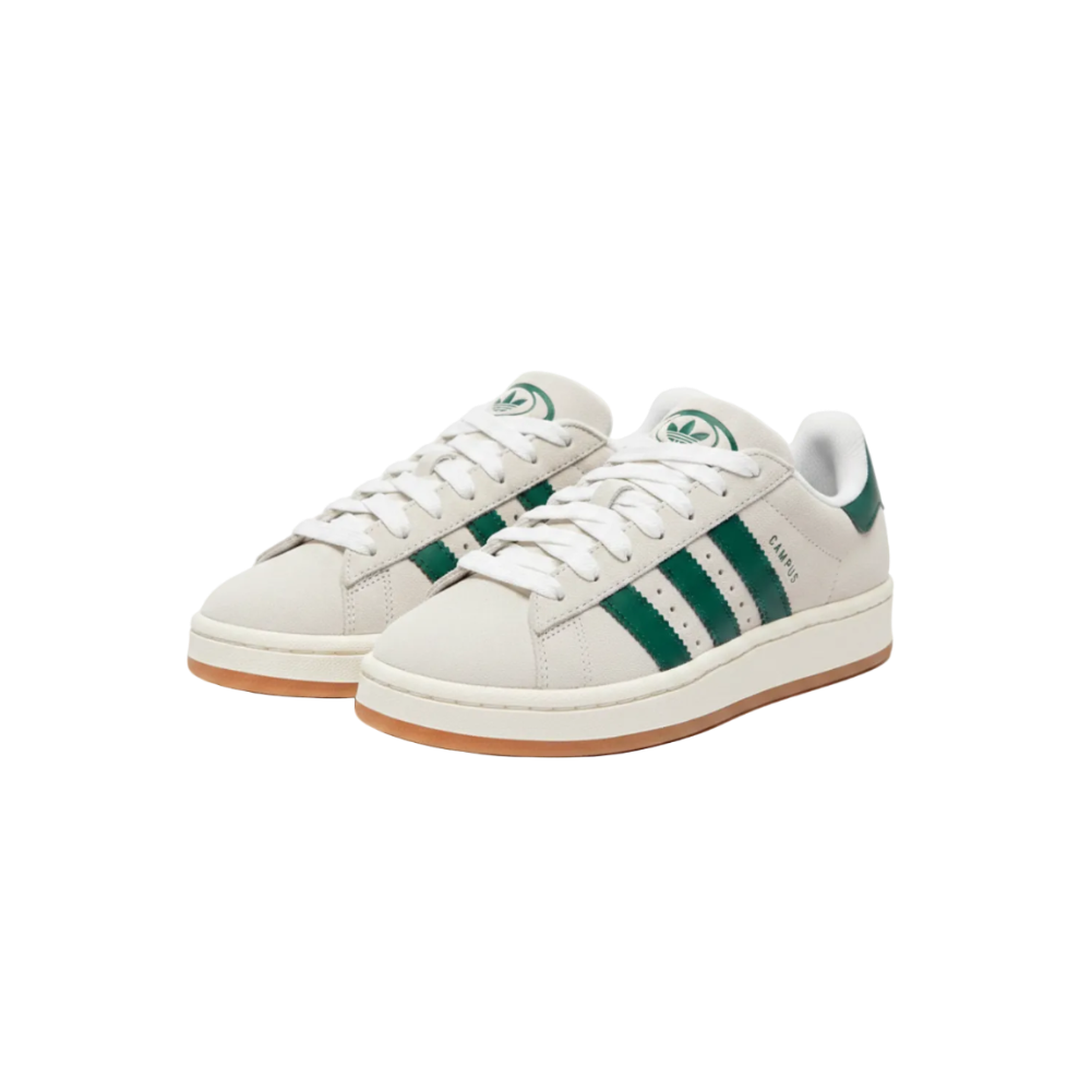 Adidas Campus 00s "Crystal White-Collegiate Green"