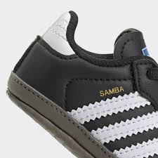Adidas Samba shoes designed for children "Core Black"