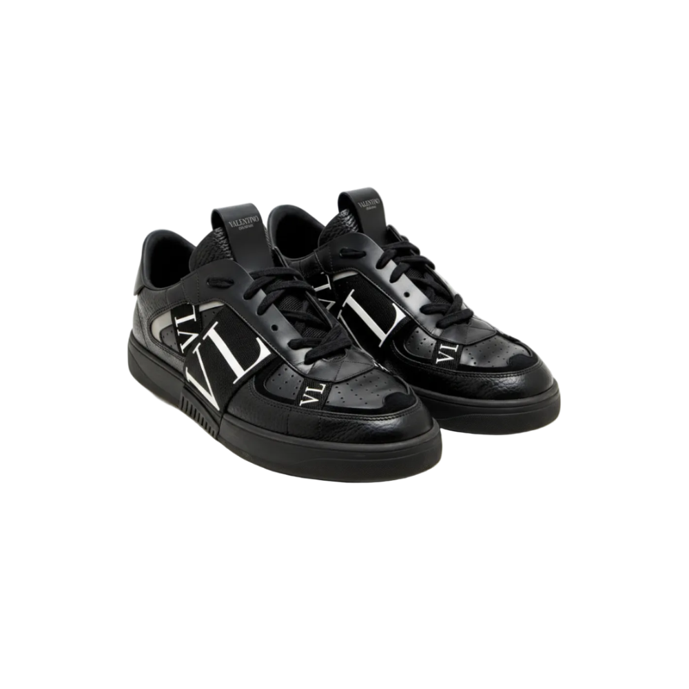 Valentino VL7N Triple Black White VLTN Logo Pair